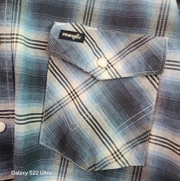 Wrangler Cowboy Brushpopper Longsleeve Button-up Shirt - Picture 6 of 10